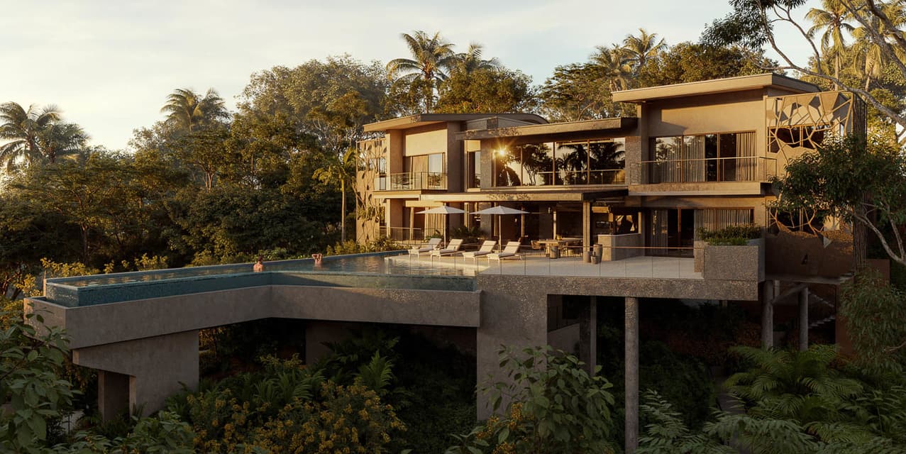 Treetop House 1 at W Residences Conchal — photo