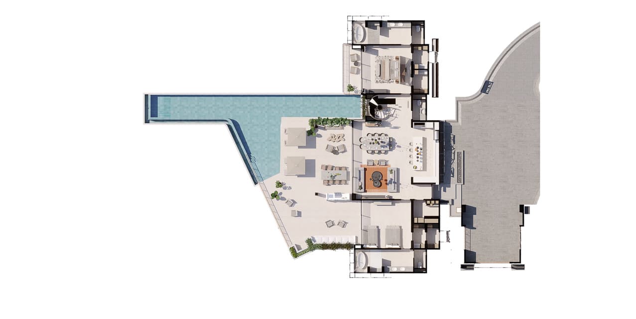 Treetop House 1 at W Residences Conchal — photo