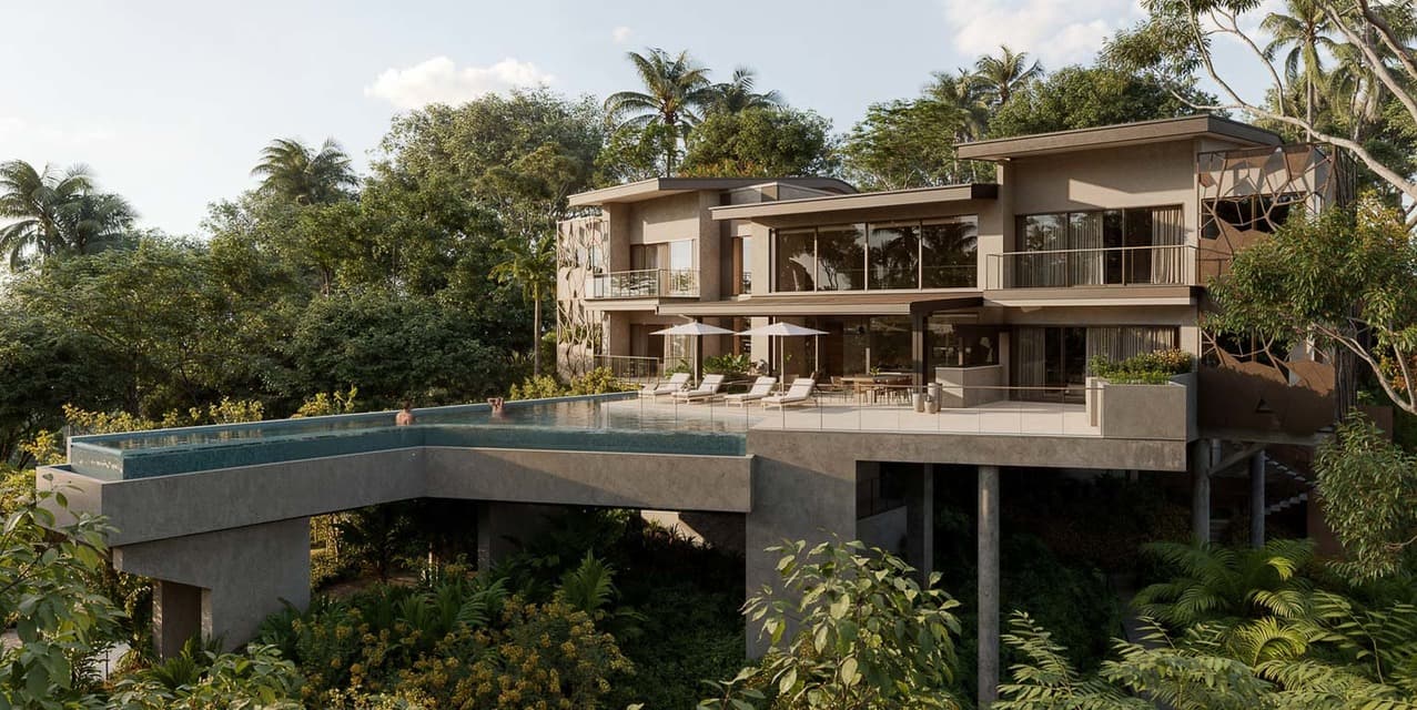 Treetop House 1 at W Residences Conchal — photo