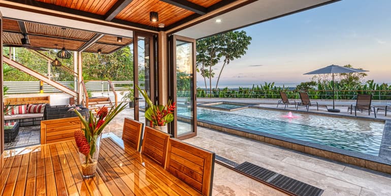 Sunset Waterfall Villa in Uvita