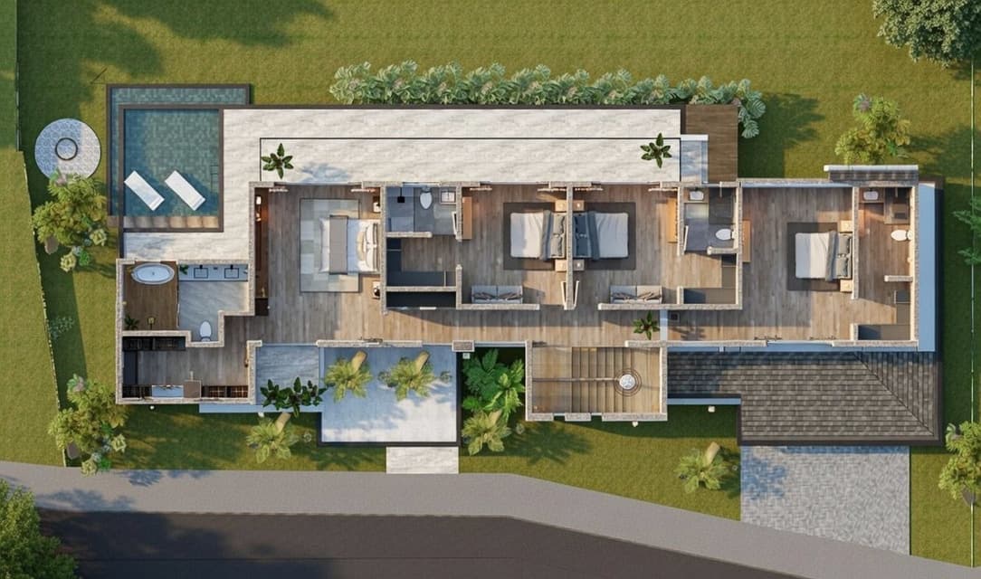 SeaGlass Tropic Villa @ Faro Escondido — photo