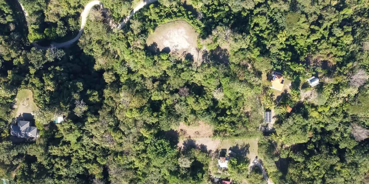 Ocean View Land in the Hills of Santiago — photo