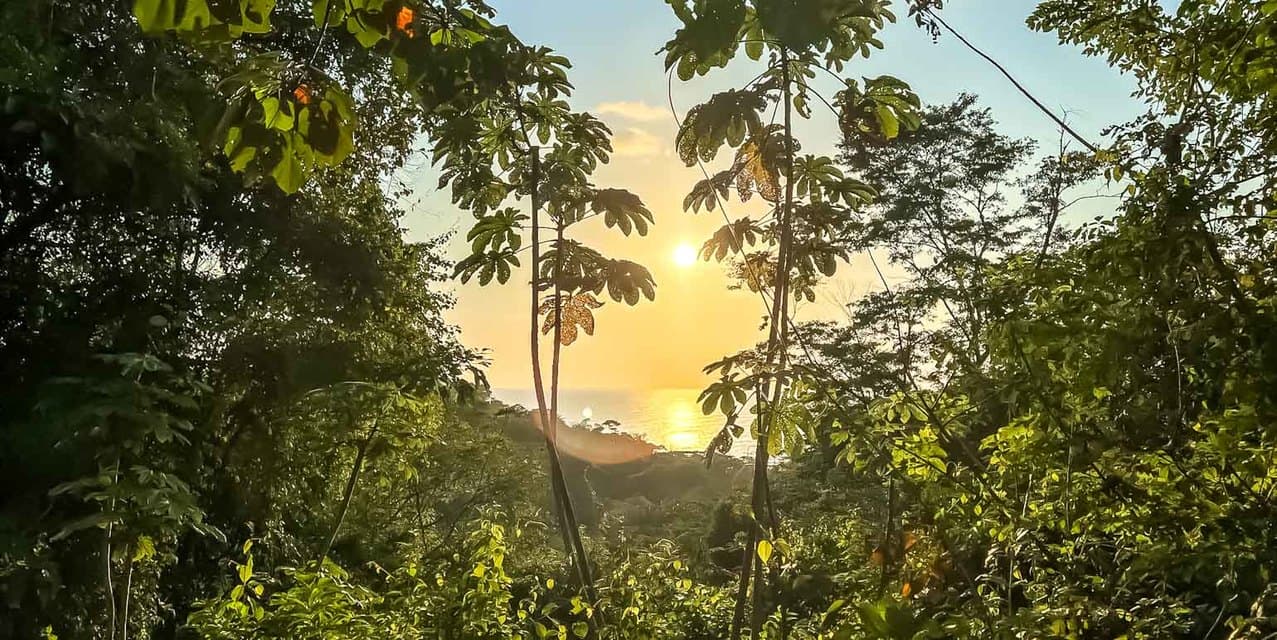 Ocean View Land in the Hills of Santiago — photo