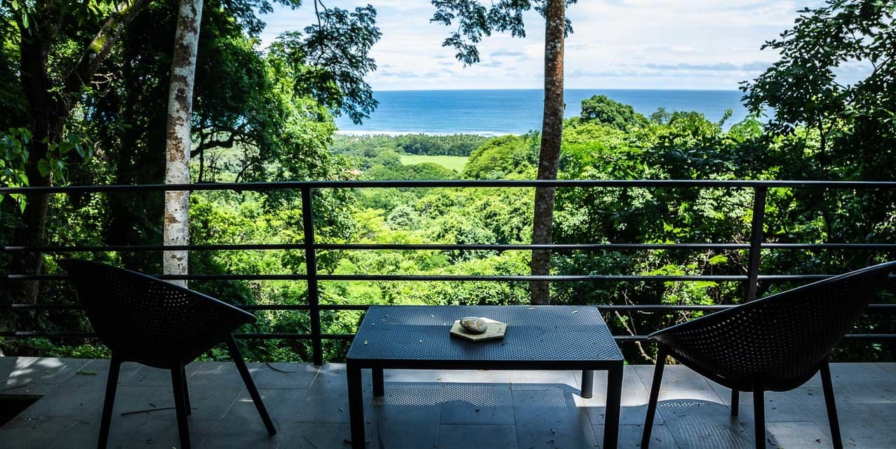 Casa con vista al océano — photo