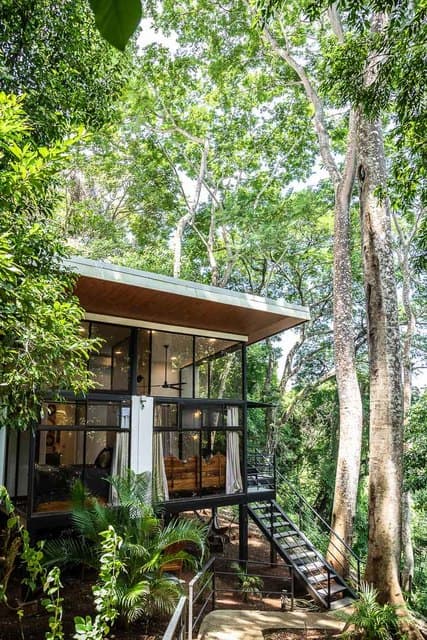 Casa con vista al océano — photo