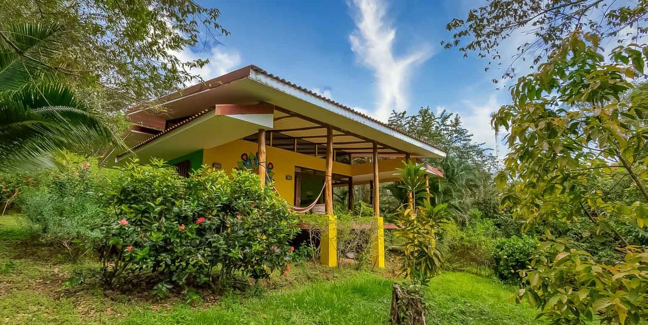 Colorful Homes in Montezuma — photo