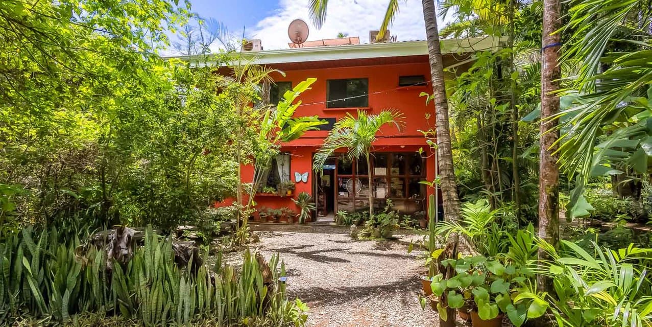 Butterfly Land and Restaurant in Montezuma — photo