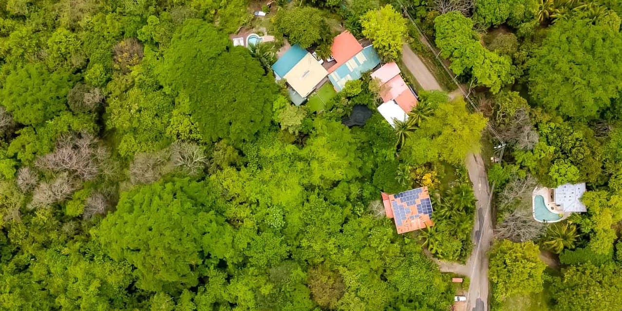 Butterfly Land and Restaurant in Montezuma — photo