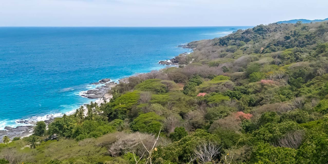 Ocean View Lot Las Manchas Beach near Montezuma — photo