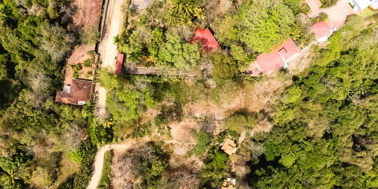 Ocean View Lot Las Manchas Beach near Montezuma — photo
