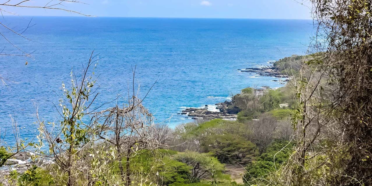 Ocean View Lot Las Manchas Beach near Montezuma — photo