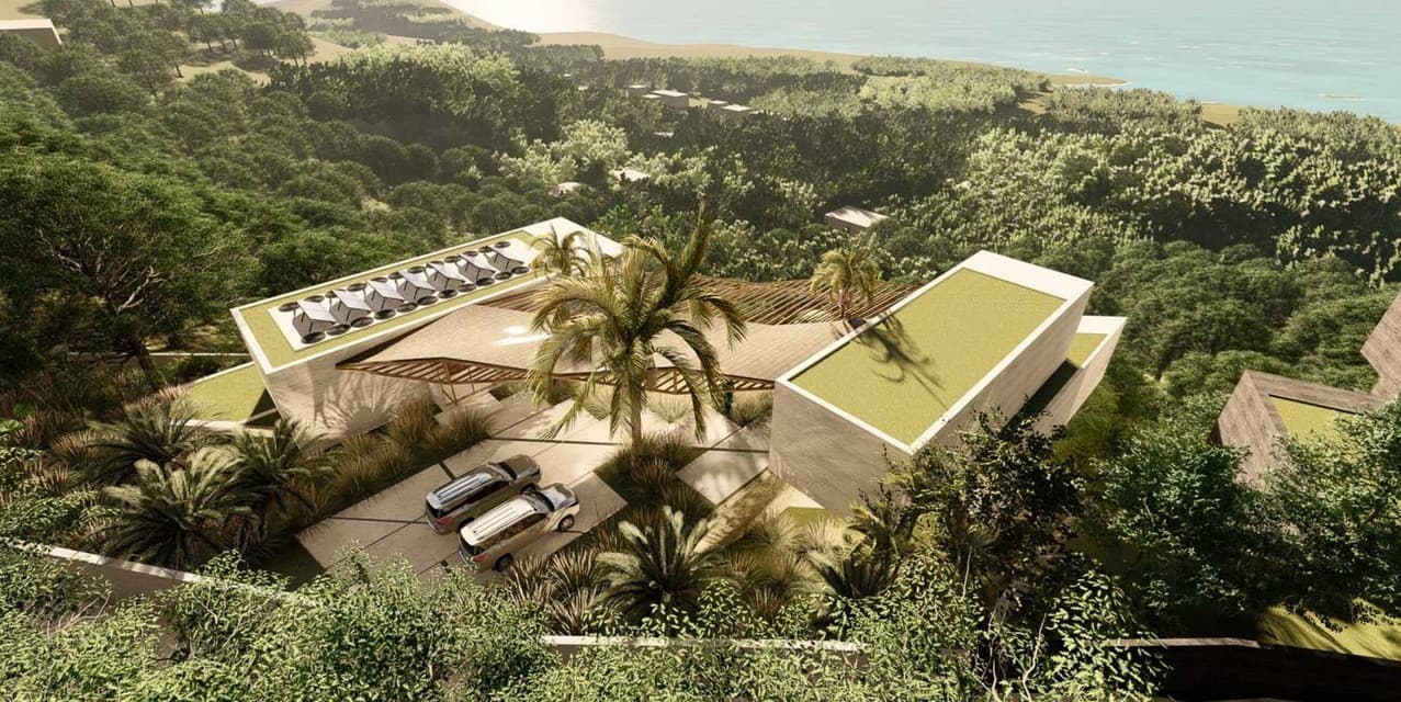 Ocean Luxury View in the hills of Playa Hermosa — photo
