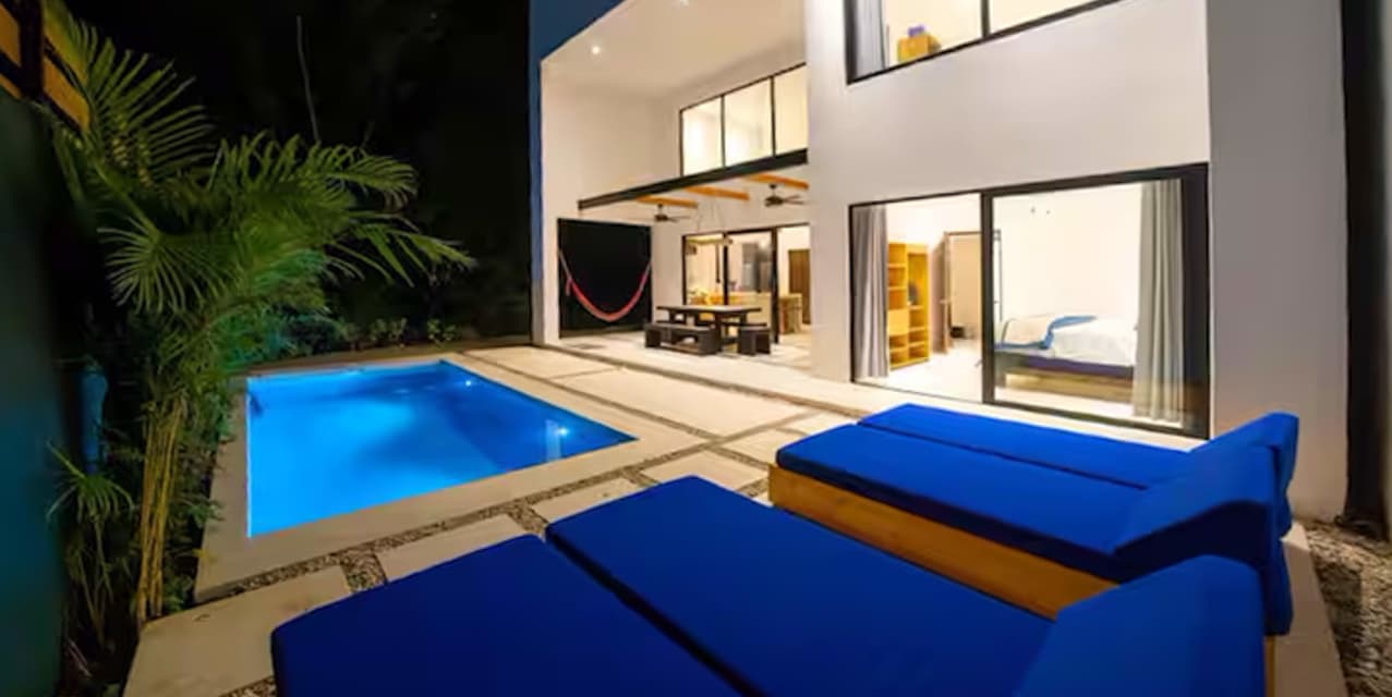 Casa Moderna Privada a Distancia Caminable de Playa Hermosa — photo