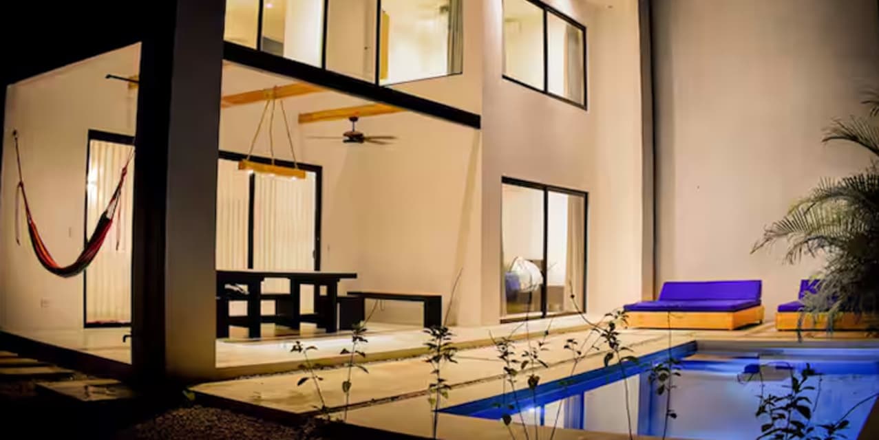 Casa Moderna Privada a Distancia Caminable de Playa Hermosa — photo