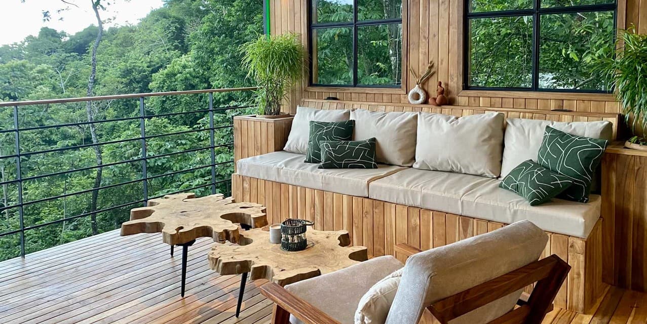 Modern Santiago Jungle View Residence with Expansion Potential — photo