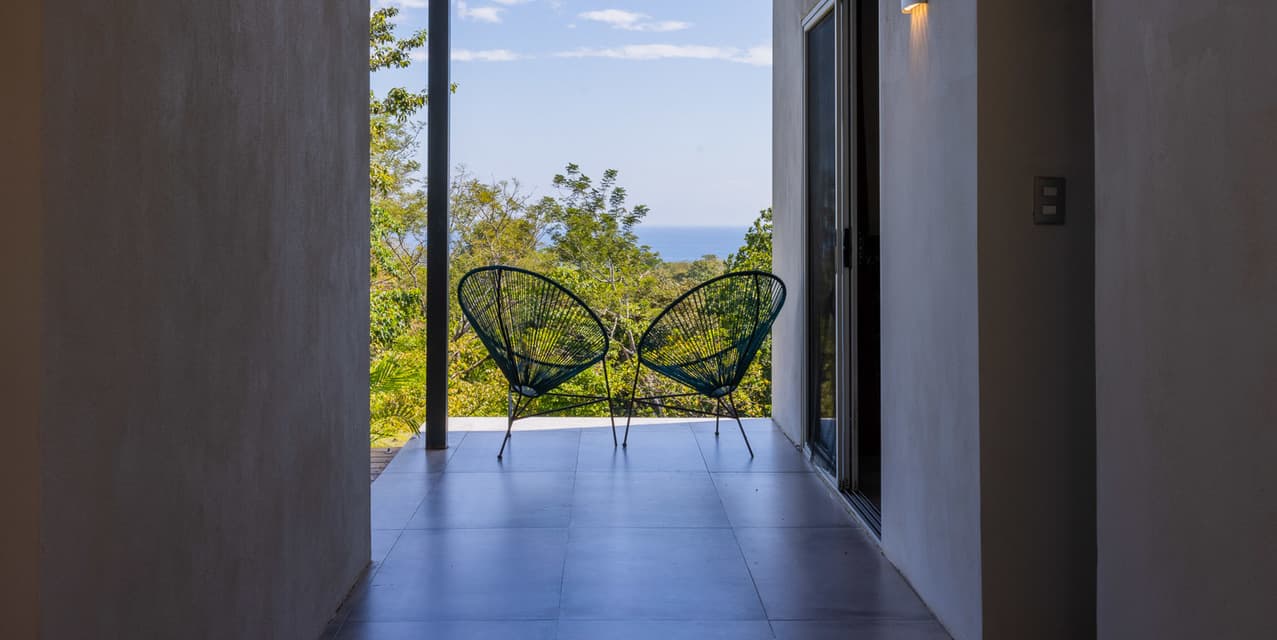 Elevated Oceanview Living in Montezuma’s Lush Hillside — photo