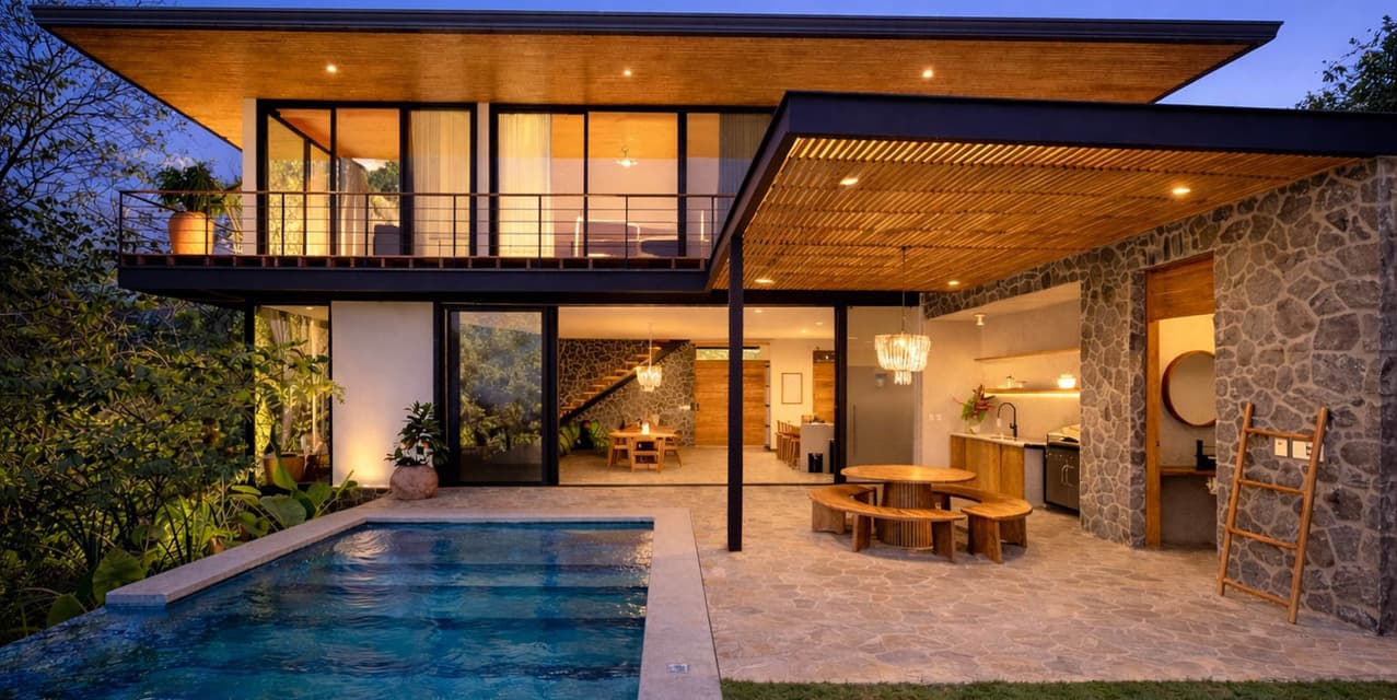 Hillside Luxury Ocean View Villa — photo
