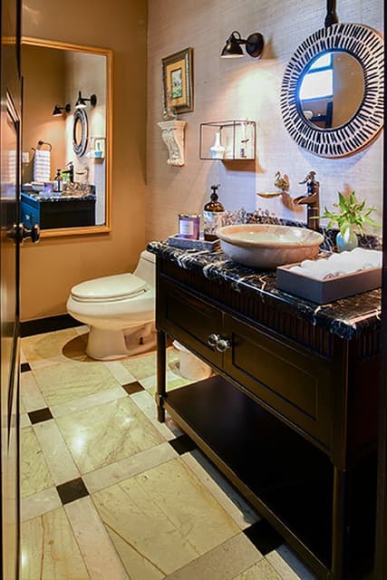 Santa Ana Marble-Detailed Home — photo