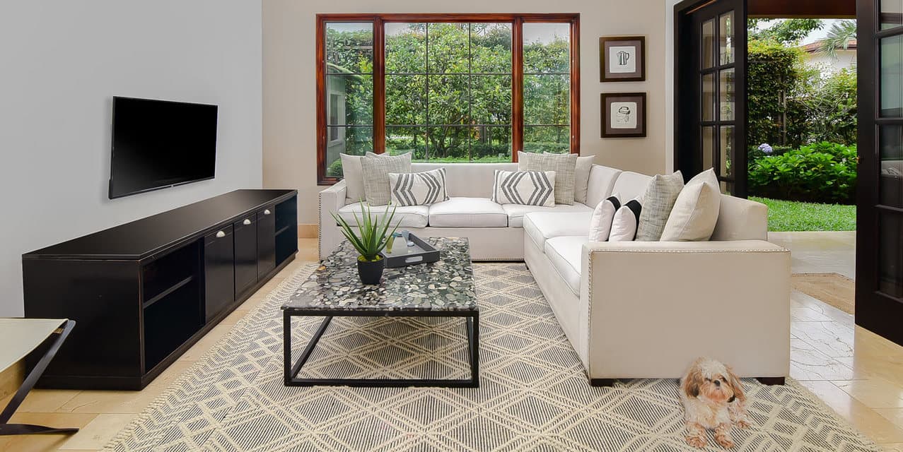 Santa Ana Marble-Detailed Home — photo