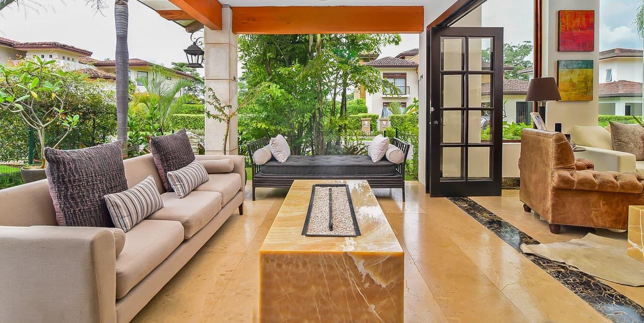 Santa Ana Marble-Detailed Home — photo